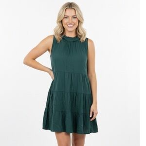 Elings Green Sleeveless Dress size medium